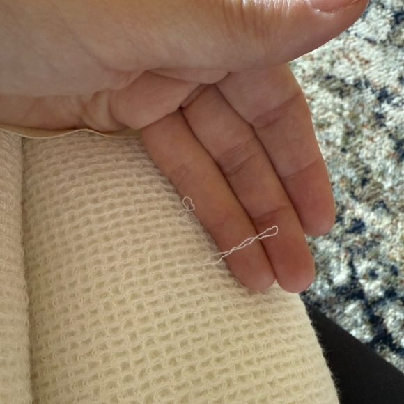 King Casaluna White Waffle Bed Blanket NEW - Picture 5 of 5